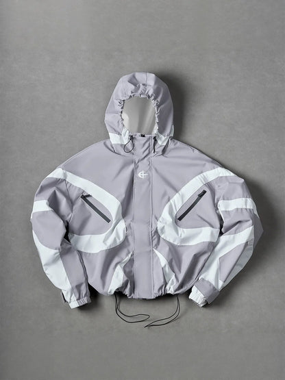 Autumn Winter Men's Clothing Lightweight Casual Windbreaker Jacket For Man Loose Fit Polyester Solid Long Sleeve Outerwear