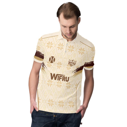 WIFRU Cricket Sports Jersey Men's Outdoor Lightweight Breathable Quick Dry POLO Shirt Youth Trainer Custom Number Uniform Tops