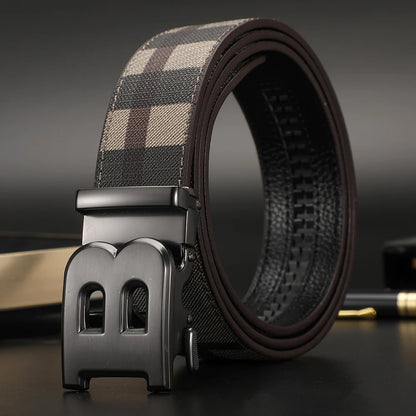 2025 New business Men Belt Male Genuine Leather Belt Strap Famous Brand Luxury Automatic B Belts for Women Canvas belt jeans