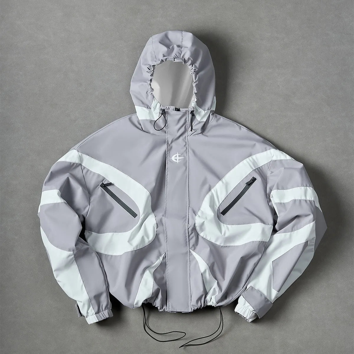 Autumn Winter Men's Clothing Lightweight Casual Windbreaker Jacket For Man Loose Fit Polyester Solid Long Sleeve Outerwear