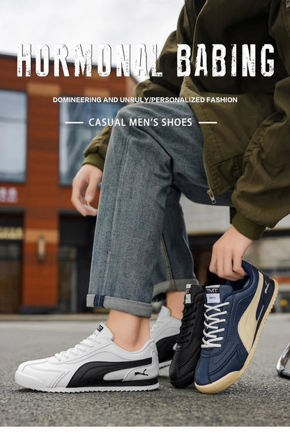 Men's Casual Shoes Sneakers 2025 Summer Male Anti-slip Outdoor Sports Leisure Shoes Soft Sole Running Fashion Walking Shoes