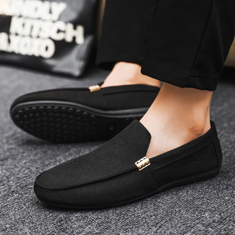 Men Loafers Soft High Quality Spring Autumn Shoes Men Casual Shoes Warm Slip on Flats Driving Shoes Large Size chaussure hommes