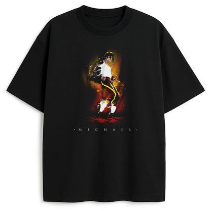 Hot Sale Salute To Michael Jackson Graphic Print T-Shirt Women Men Cotton Casual Streetwear Fashion Oversized Top Summer New Tee