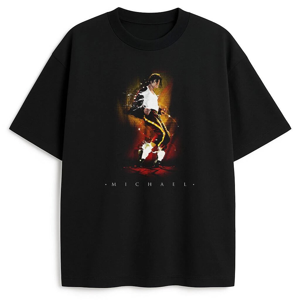 Hot Sale Salute To Michael Jackson Graphic Print T-Shirt Women Men Cotton Casual Streetwear Fashion Oversized Top Summer New Tee