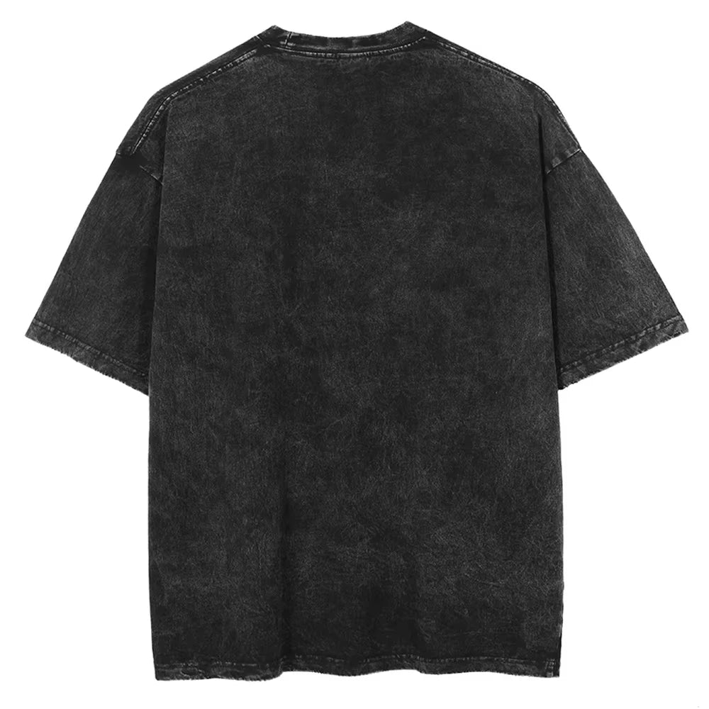 2026 Anime Jujutsu Kaisen T Shirt Okkotsu Yuta Washed Oversized T-shirt for Men's Clothing Summer Casual  Cotton Tees Tops
