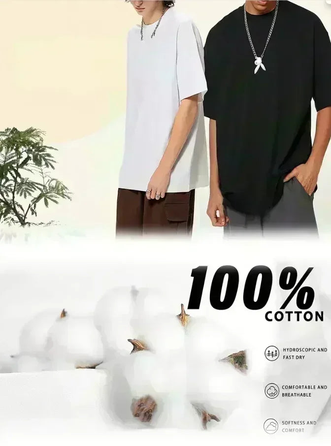 American Hip Hop Retro Theater Valley Division Harajuku Gothic War Print Summer New Retro Fashion Men and Women Streetwear