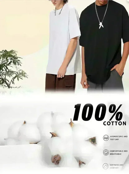 American Hip Hop Retro Theater Valley Division Harajuku Gothic War Print Summer New Retro Fashion Men and Women Streetwear