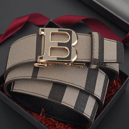 Luxury Brand Men Belt High Quality Leather Business Designer famous Belts for men Jeans Strap Male Metal Buckle belt