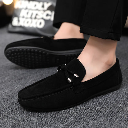 Men Loafers Soft High Quality Spring Autumn Shoes Men Casual Shoes Warm Slip on Flats Driving Shoes Large Size chaussure hommes