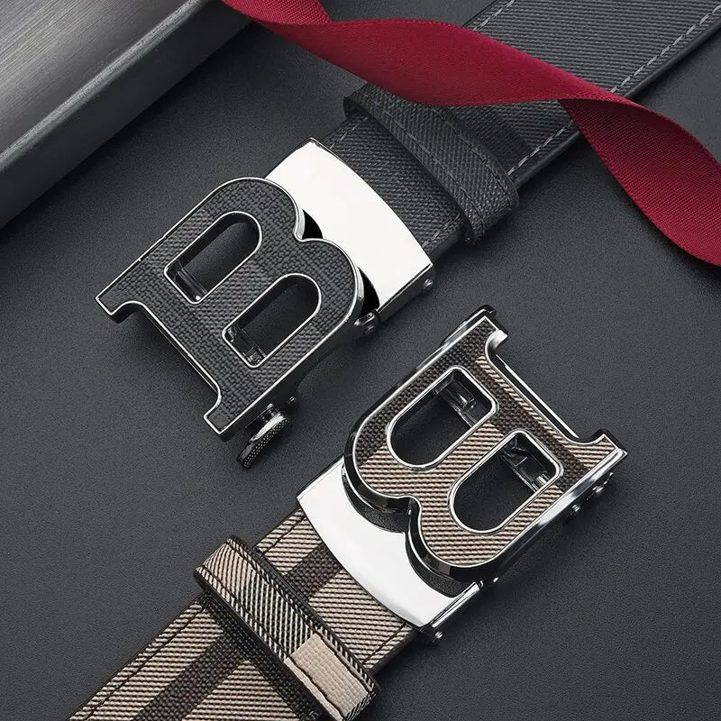 Luxury Brand Men Belt High Quality Leather Business Designer famous Belts for men Jeans Strap Male Metal Buckle belt