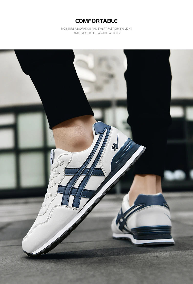 Double Star Men's Skateboard Shoes, Anti Slip and Wear-resistant, Lightweight and Fashionable, Versatile and Trendy Men's Shoes