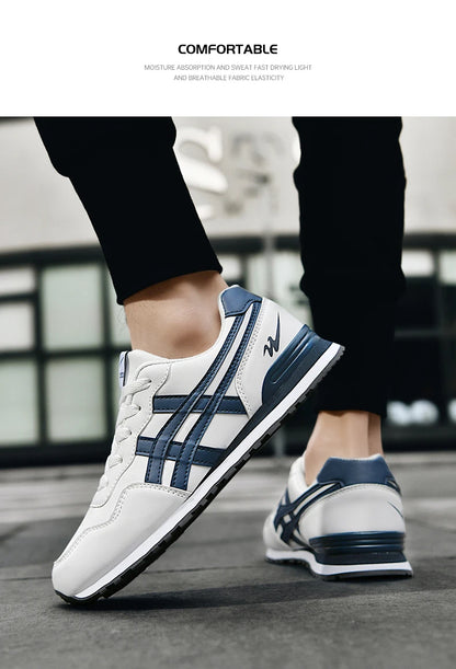 Double Star Men's Skateboard Shoes, Anti Slip and Wear-resistant, Lightweight and Fashionable, Versatile and Trendy Men's Shoes