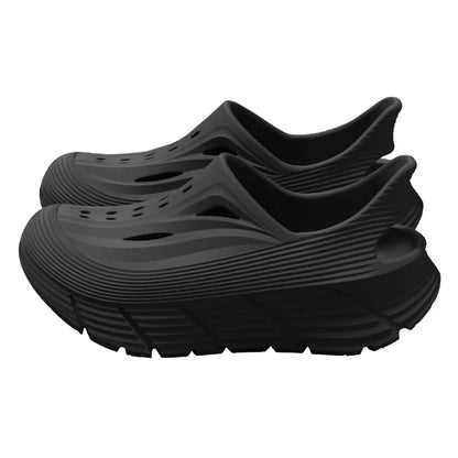 Anti slip hole shoes for men in summer 2026 new anti odor and anti poop feeling, outdoor sports EVA womens outdoor cool slippers