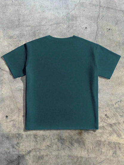 2026 Summer New Men's T-shirt with 3D Pattern Printing - Street Casual Fashion Comfortable Soft Breathable