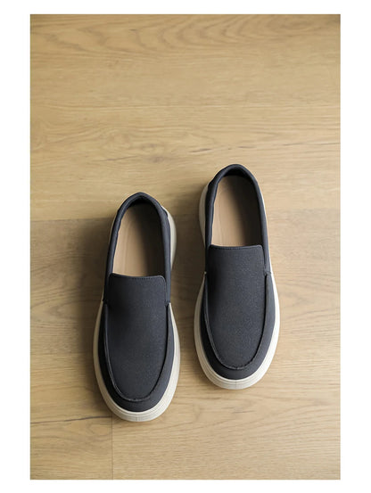 Hot Sale Platform Loafers Man Moccasins Big Size 46 Summer Men's Casual Shoes Comfortable Breathable Slip on Shoes For Men Flats