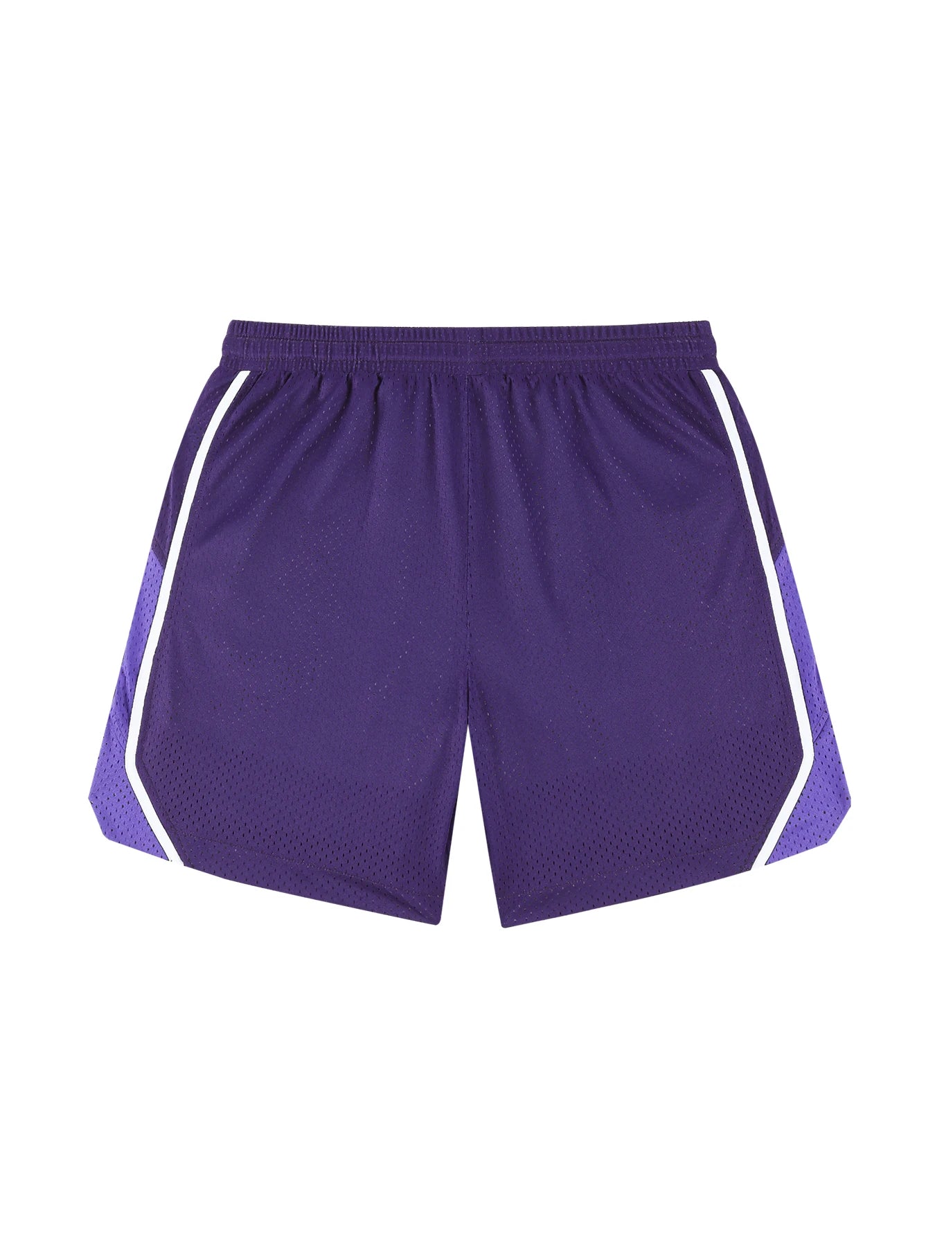 Street Style Breathable Mesh Basketball Shorts for Men Elastic Waistband Gym Shorts with Pockets Training Running Short Pants