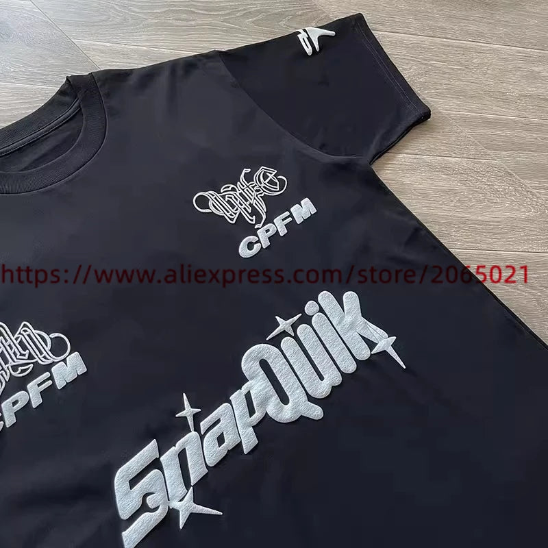 CPFM.XYZ Puff Print T Shirt Men Women 1:1 High Quality CPFM XYZ Casual Tee Top T-Shirt