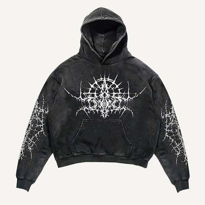 Fashion Casual Printed Polyester Sweater
