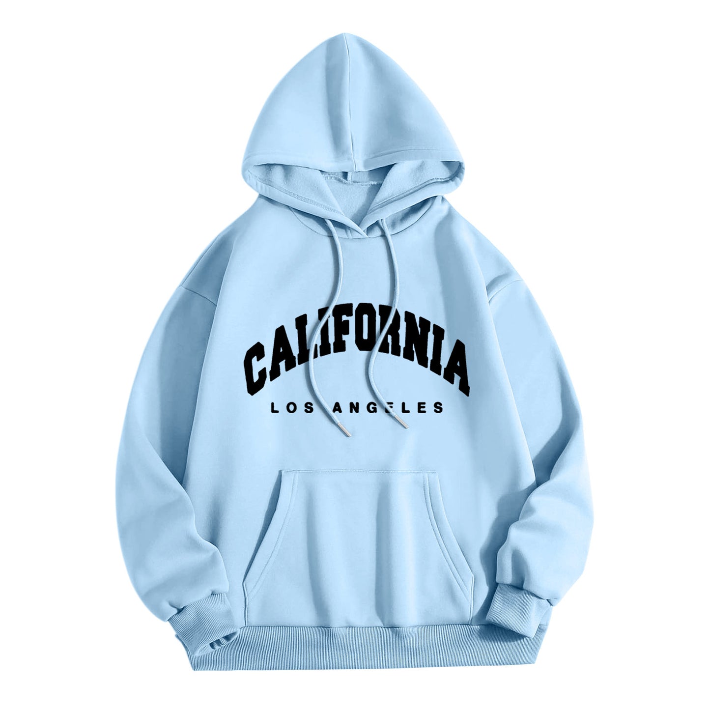 Hoodie With Letter Print Sweater