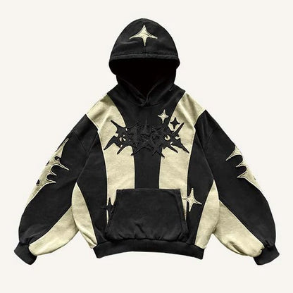 Fashion Casual Printed Polyester Sweater