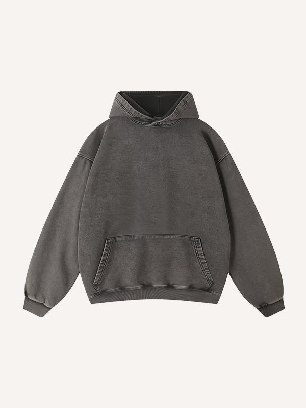 Fashion Casual Printed Cotton Hoodie Sweater – Oversized Streetwear Pullover, Comfortable Everyday Hoodie for Women & Men