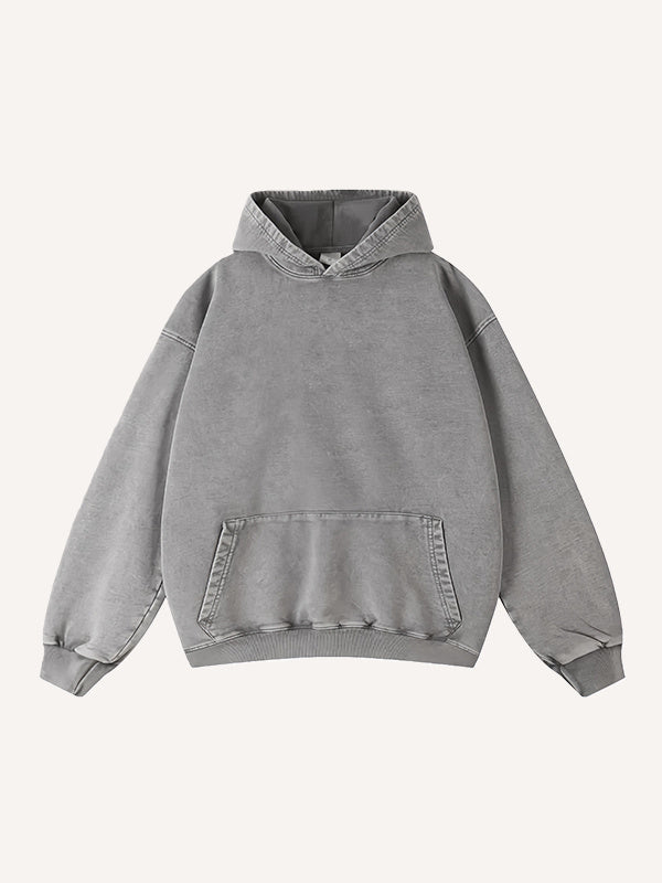 Fashion Casual Printed Cotton Hoodie Sweater – Oversized Streetwear Pullover, Comfortable Everyday Hoodie for Women & Men