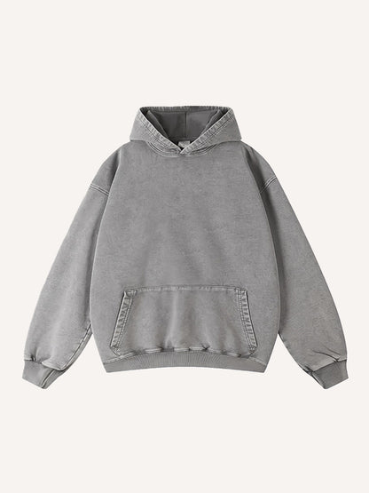 Fashion Casual Printed Cotton Hoodie Sweater – Oversized Streetwear Pullover, Comfortable Everyday Hoodie for Women & Men