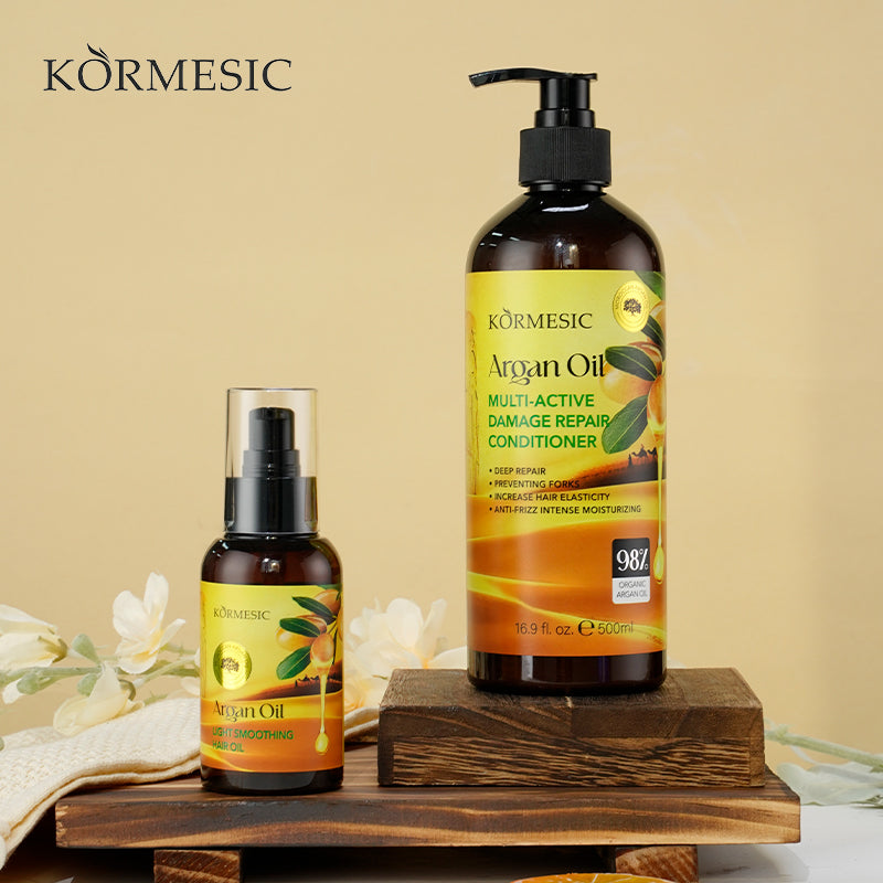 KORMESIC Moroccan Argan Oil Lightweight Smooth Hair Oil 110ml