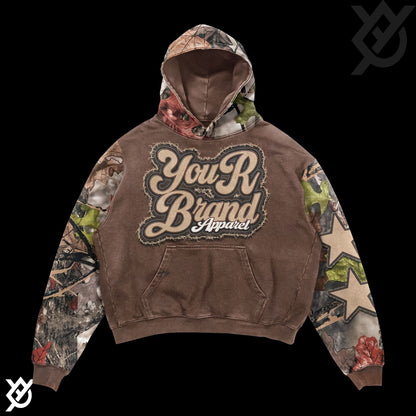 Fashion Casual Printed Polyester Sweater