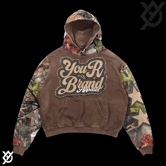 Fashion Casual Printed Polyester Sweater