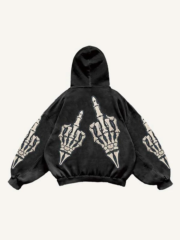 Fashion Casual Printed Polyester Sweater