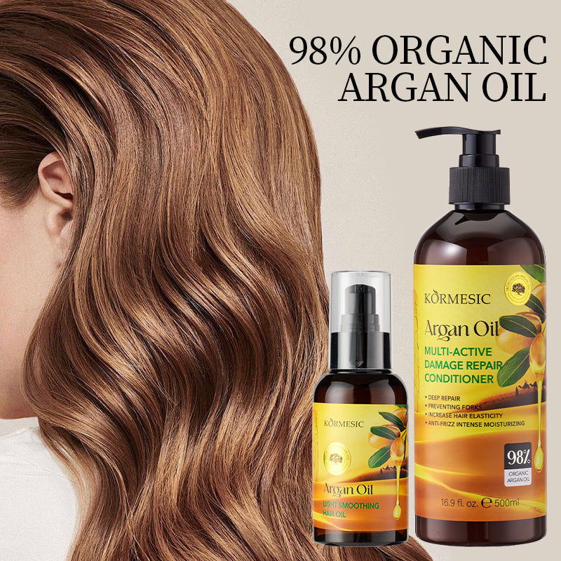 KORMESIC Moroccan Argan Oil Lightweight Smooth Hair Oil 110ml