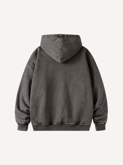 Fashion Casual Printed Cotton Hoodie Sweater – Oversized Streetwear Pullover, Comfortable Everyday Hoodie for Women & Men