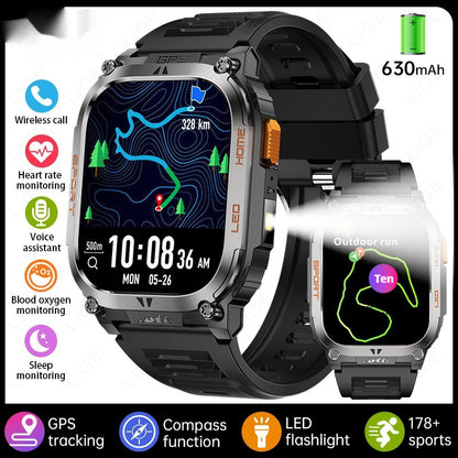 Large-screen Smartwatch With Bluetooth Calling Feature