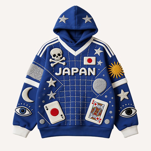 Fashion Casual Printed Polyester Sweater